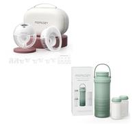 Momcozy M5 Breast Pump 2 Count+Portable Breast Milk Cooler for Outdoor