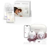 Momcozy M5 Smart APP Controlled Wearable Breast Pump+Momcozy Storage Bags 120 PCS