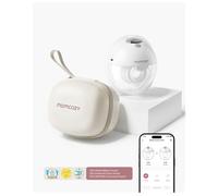 MOMCOZY M5 Smart Wearable Single Electric Breast Pump - Grey