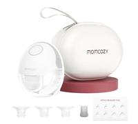 Momcozy M6 Hands-Free Breast Pump, Portable Single Electric Pump, Gray