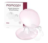 Momcozy Nipple Shield, Floral Contact Nipple Shield for Breastfeeding Moms with Flat or Inverted Nipples, Made Without BPA/BPS (1 Pair, 24mm)