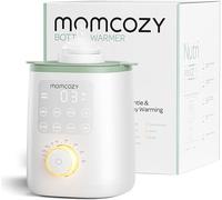 Momcozy Nutri 9-in-1 Baby Bottle Warmer with Night Light, Accurate Temperature Control, Preserves Nutrients in Breast Milk, Compatible with All Bottle Sizes