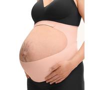 momcozy Pregnancy Support Belt, CozySupport Ergonest Pregnancy Belly Band, Invisible Maternity Belt for Back, Abdomen, Waist
