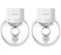 MOMCOZY S12 Pro Double Electric Wearable Breast Pump - White, New