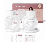 Momcozy S12 Pro Quick Wearable Breast Pump, Hands-Free Double Pump, White