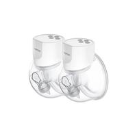 MomCozy S12 Pro Wearable Double Breast Pump White