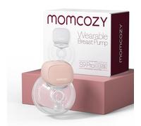 Momcozy S9 Pro Hands-Free Wearable Breast Pump, 2 Modes 9 Levels, Long Battery Life & LED Display, 24mm Portable Breastfeeding Pump (Pink, 1 Count)