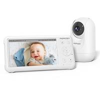 momcozy Video Baby Monitor, 1080P 5" HD Baby Monitor with Camera and Audio, Infrared Night Vision, 5000mAh Battery, 2-Way Audio, Wide-angle View Temperature Sensor Lullabies and 960ft Range