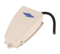 Momentary Foot Switch, 380V AC 220V DC Normally Open Foot Pedal Switch EKW-5A-B Aluminum Housing Momentary Foot Switch 2000 Times/hour for Machine Tools