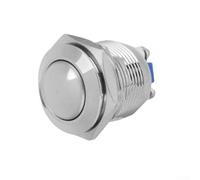 Momentary for starter Switch 19mm Stainless Steel IP67 Momentary | 304 stainless steel body, rust resistant, for proof, 19mm diameter, fits standard mounting holes