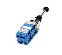 Momentary Joystick Switch 4-Position Spring Return Joy Stick Joystick Switch Replacement 22mm Panel Mount (Pack of 1)