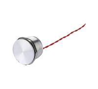 Momentary Latching Switch 16/19/22mm Metal Reset Self-lock Piezo Touch Switch IDGTTLDF(16mm piezo switch)