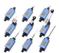 Momentary Limit Switch ME8108 8111 8122 9101 5A/220V Rotary Roller Lever Sealed Industrial Machine Limit Switch 2Pcs(ME - 8112)