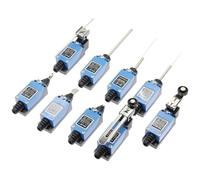 Momentary Limit Switch ME8108 8111 8122 9101 5A/220V Rotary Roller Lever Sealed Industrial Machine Limit Switch 2Pcs(ME-8112)