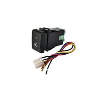 momentary power switch momentary power switch Power On Off Car Light Rear Diff Switch LED Light Spotlight Push Button Switch With Wire Fit For Suzuki JIMNY 2007-2015(Front fog lamp)