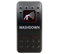 momentary power switch Starter Button Red Led Rocker Switch SPST 5P ON OFF & DPDT 7P ON OFF ON Fit For Car Marine Boat IP66 NARVA Carling ARB Style Auto Parts(Washdown)