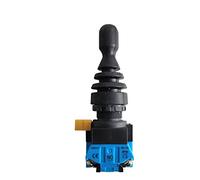 Momentary Switch 1Pcs 22mm Joystick Switch Momentary Monolever Cross Rocker Master 2/4-Way Self-reset Self-lock 2NO 4NO HKL-FW12(2 Way Self Reset)