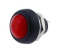 Momentary Switch PBS 33B Push Button Round Head ON OFF 2 Pin 12mm Power Reset Non-locking 5/10Pcs(8,5PCS)
