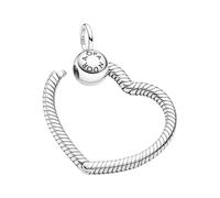 Moments Heart Charm Pendant - female - Pandora - Bracelets - White - ONE SIZE - Accessories ONE SIZE
