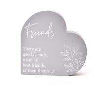 Moments Heart Plaque - Friends