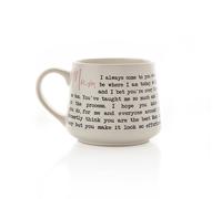 Moments Stoneware Mug - Mum in Off-White Moments Off-White