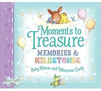 Moments to Treasure Baby Album and Milestone Cards: Memories and Milestones