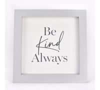 Moments Wall Plaque - Be Kind Always 22cm