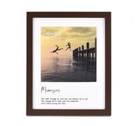Moments Wooden Photo Frame with Mount 6" x 6" - Memories