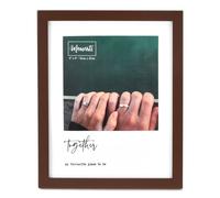 Widdop Wooden Brown Photo Frame 6x 6" - Together Widdop Brown