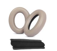 Momentum 4 Earpads and Headband cover Compatible with Sennheiser Momentum 4 Wireless Headset(Protein Leather and Memory Foam ear cushions)