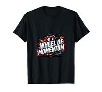 Momentum Drive Motivation Speed Progress Mindset Design T-Shirt