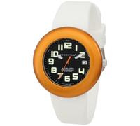 Momentum Ladies 1M-Sp99Bo1W Alter Ego Orange Bezel White Band Watch