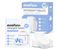 MOMFANN 300 Professional Deep Cleaning Detergent Tablets for All Baby Bottle Washers, Washer Tablets for Bottle Washer and Sterilizer and Dryer, Easy to Use