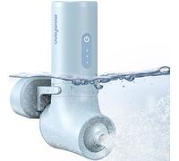 MOMFANN Bath Jet Spa, Bath Jet/Bubble Mode, Cordless Portable Bathtub Accessories with 3-Level Adjustable Speed, Bathtub Jets for Home Spa, Relaxing (Blue)