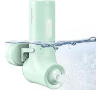 MOMFANN Bath Jet Spa, Cordless Portable Bathtub Accessories with 3-Level Adjustable Speed, Bubble Maker/Bath Jet Mode, Bathtub Jets for Home Spa, Relaxing Green