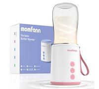 MOMFANN Portable Bottle Warmer, Travel Baby Bottle Warmer for Breastmilk On The Go, Leak-Proof, 2 Modes Fast Heating
