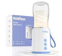 MOMFANN Portable Bottle Warmer, Travel Baby Bottle Warmer for Breastmilk On The Go, Leak-Proof, 2 Modes Fast Heating