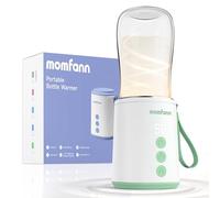 MOMFANN Portable Bottle Warmer, Travel Baby Bottle Warmer for Breastmilk On The Go, Leak-Proof, 2 Modes Fast Heating