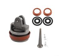 Momfin Cast Iron Replacement Piston For Type 75 Manual Pump, Includes Nose Piercing Valve And Bolts, Leather Cups For Garden Fountain Pumps