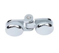 Momfin for frameless Glass Door Hinge 180 Degree Rotation Zinc Alloy For | For Premium Zinc Alloy, Single/double-sided Fit, Smooth 180° Swing, Elegant Modern Design, Easy DIY Installation