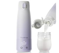 Momfree Baby Milk Warmer for Breast Formula: Wireless Portable Thermal Bottle with Smart Touch LED Temperature Control | Fast Heating & Long Battery Life, Large Capacity