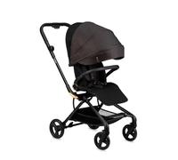 MoMi Adelle Pushchair from 6 Months (up to 22 kg), Folding Buggy with 360° Seat and 5-Point Safety Belt, Shopping Basket, with Carry Handle for Carrying After Folding