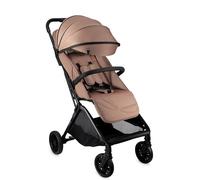 MoMi Andrea Pushchair with Automatic Folding System, up to 22 kg Body Weight, 5-Point Safety Belt, Drink Holder, Shopping Basket, Bag, Insect and Rain Protection, with Twin Function