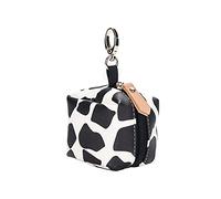 MOMIGO Pacifier Case Bag - Pacifier Holder with Clip for Diaper Bag Stroller Purse Charm, Holds 2 Pacifiers Outdoor Travel (Stone Pattern)