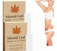 Momiji Leaf Herbal Slimming Patch, Natural Wormwood Body Patch for Waist and Abdomen, Gentle Herbal Formula for Firming, Smoothing and Body Balance, 12pcs Herbal Body Care Patches for Women (2boxse)
