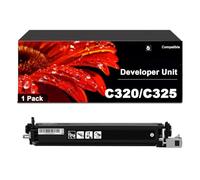 Mominifrer Compatible C320/C325 Developer Unit High Yield Black