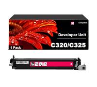 Mominifrer Compatible C320/C325 Developer Unit High Yield Magenta