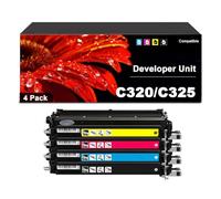 Mominifrer Compatible C320/C325 Developer Unit High Yield Multicolor