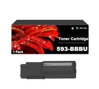 Mominifrer Compatible for Dell C2660 C2665 Toner Cartridge Black | 593-BBBU 593-BBBT 593-BBBS 593-BBBR Compatible for C2660dn C2665dnf Printer, High Yield 6,000 Pages