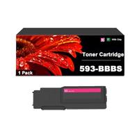 Mominifrer Compatible for Dell C2660 C2665 Toner Cartridge Magenta | 593-BBBU 593-BBBT 593-BBBS 593-BBBR Compatible for C2660dn C2665dnf Printer, High Yield 6,000 Pages